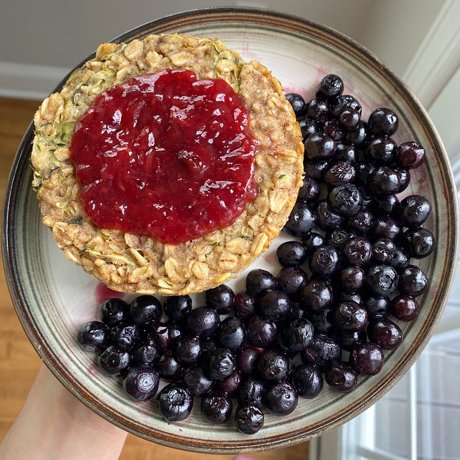 Zucchini Oat Bake