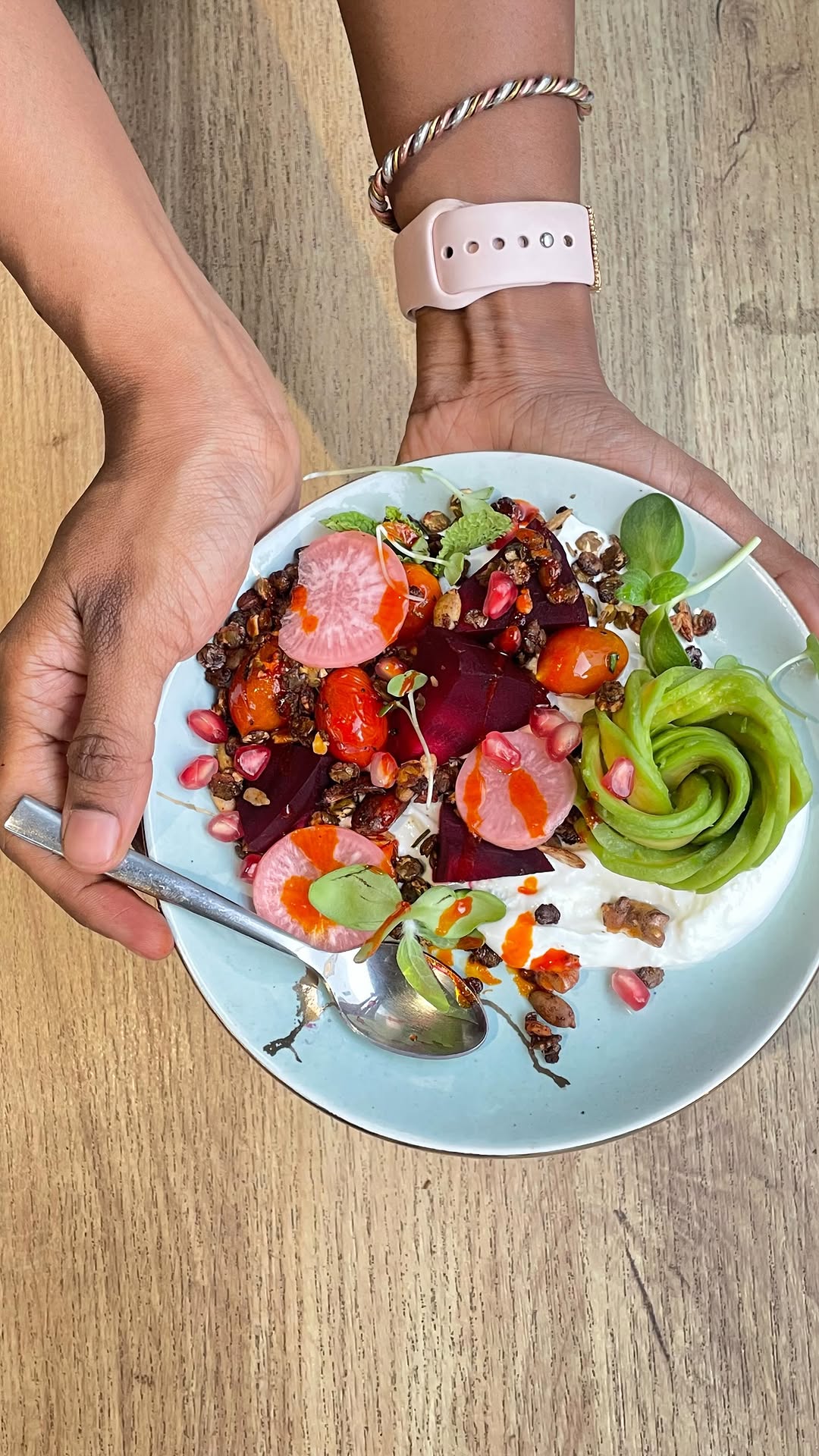 High Protein Savoury Granola Bowl