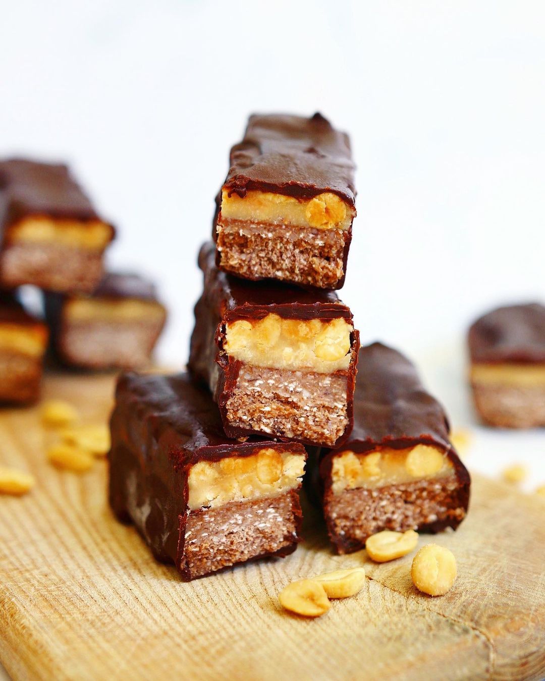 Homemade Vegan Snickers