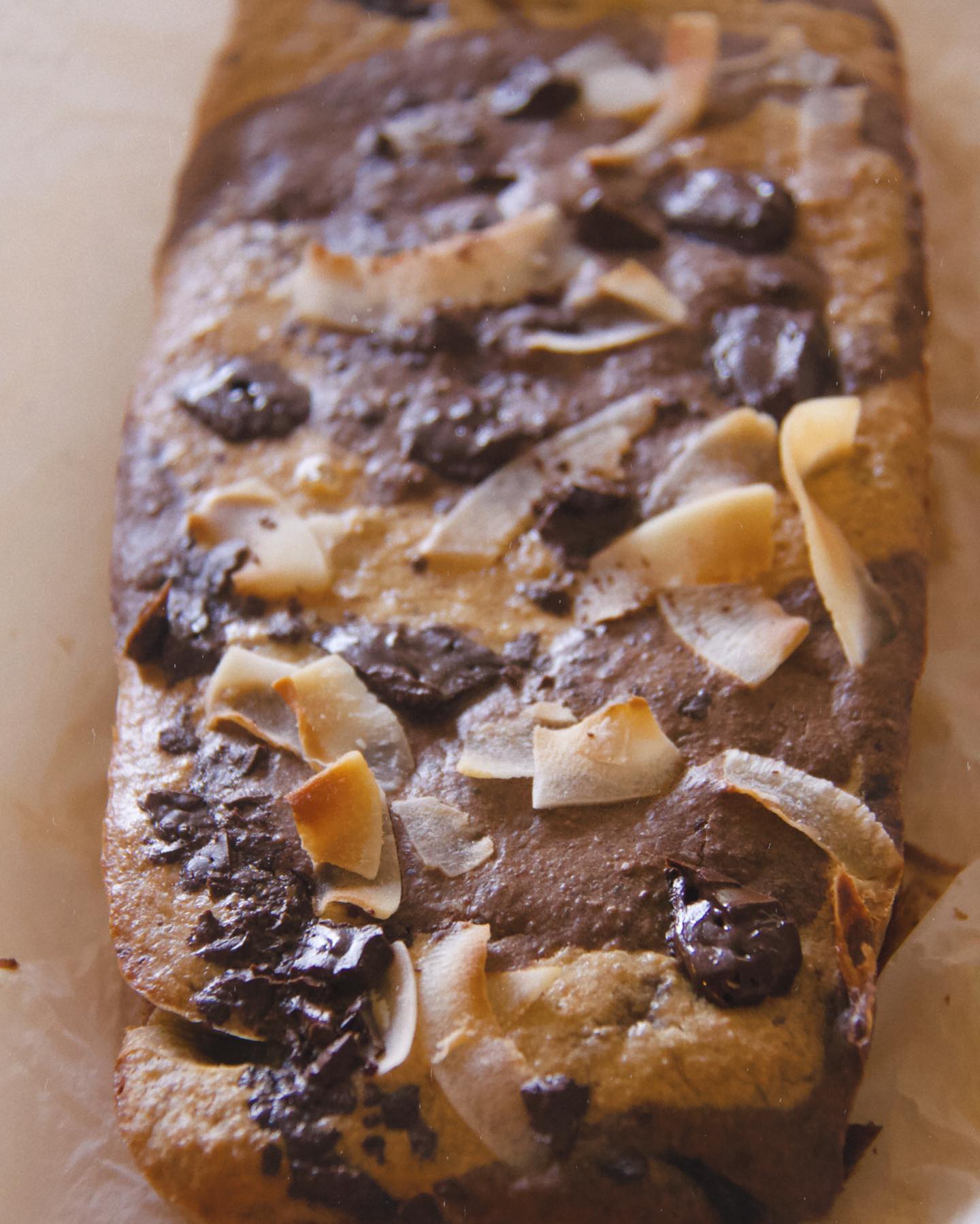 Smiling Marble Banana Cake
