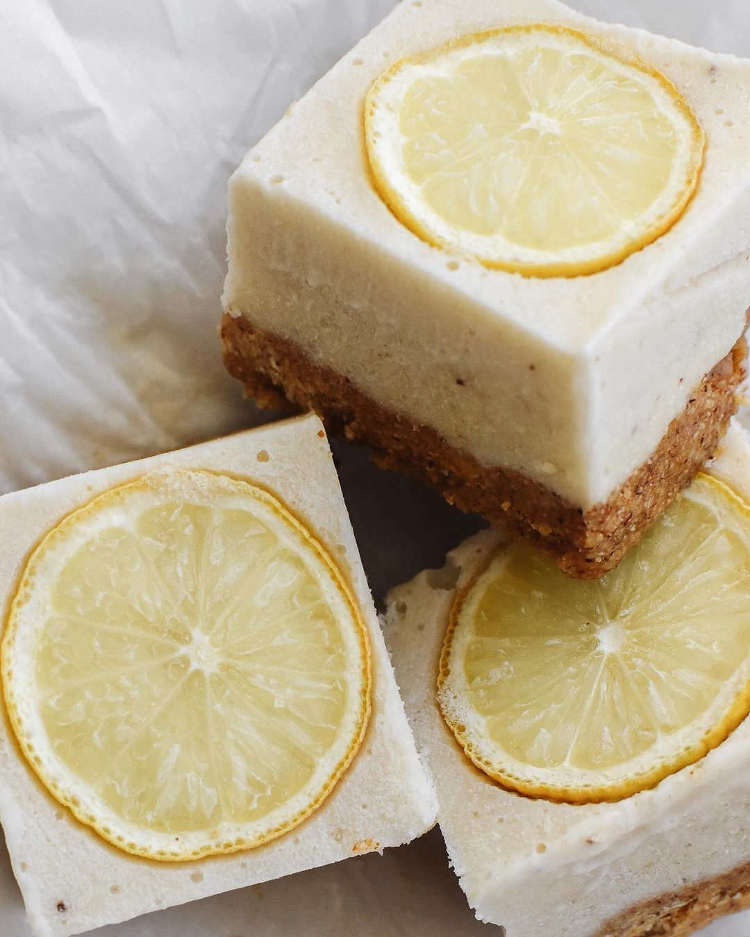 Lemon Fro-Yo Bars