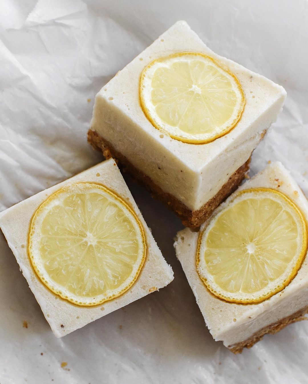 Lemon Fro-Yo Bars
