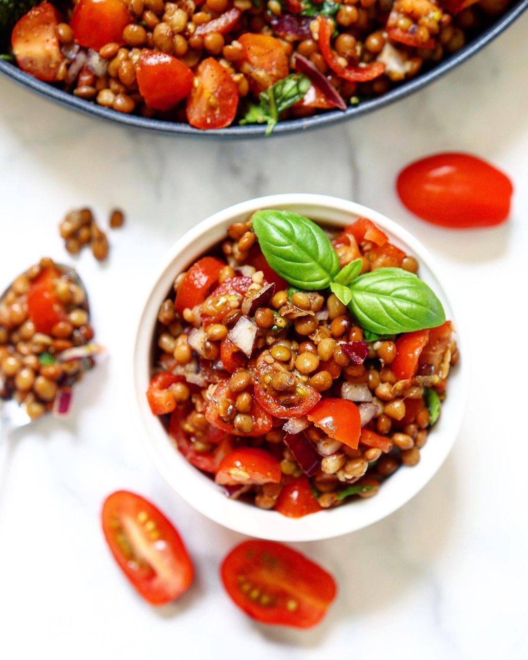 Simple Delicious Lentil Salad