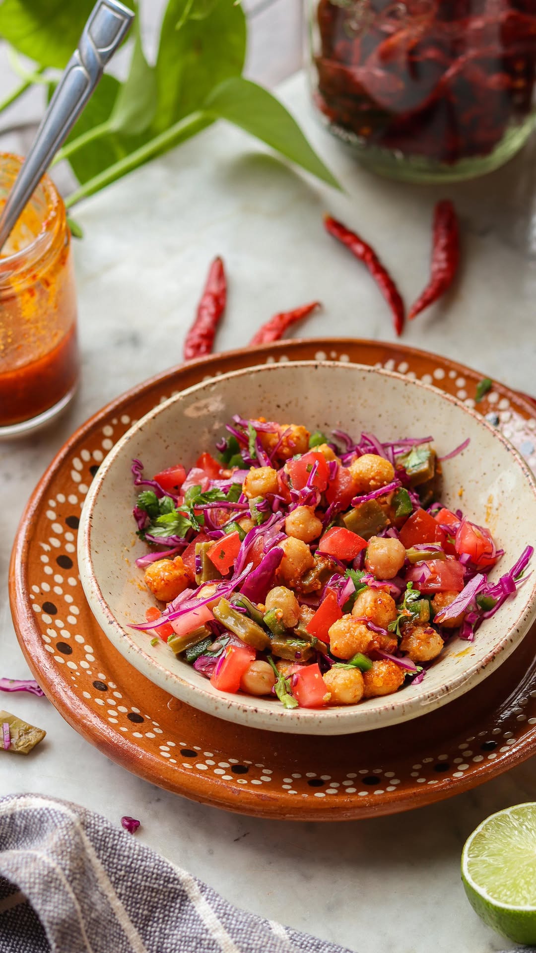 Vibrant Mexican Chickpea Salad