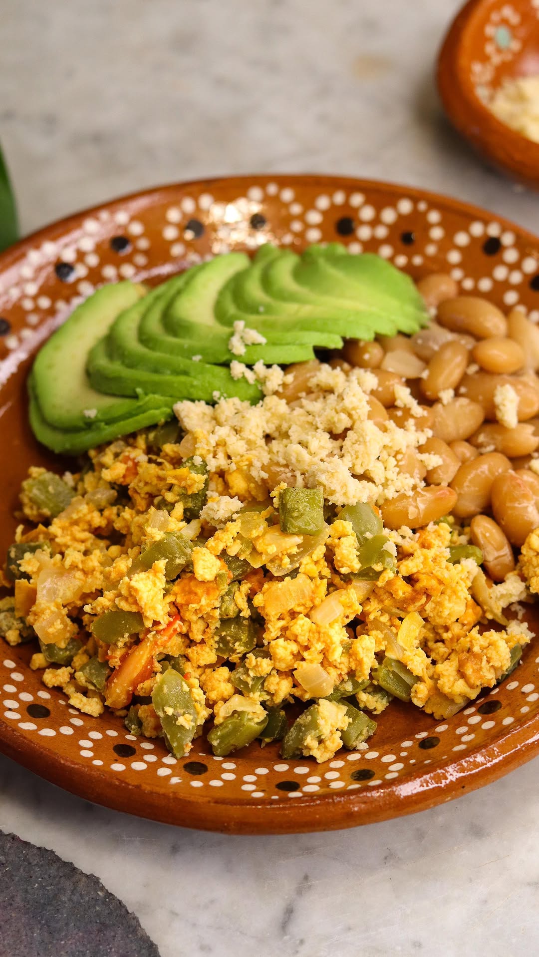 Mexican Nopales Egg Scramble
