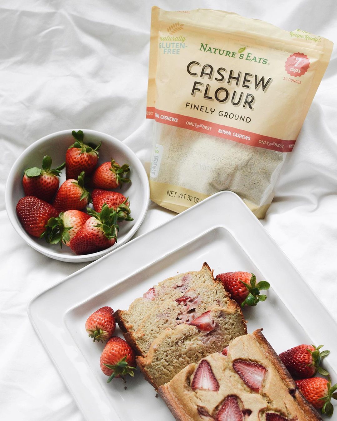 Strawberry Gluten-Free Banana Bread