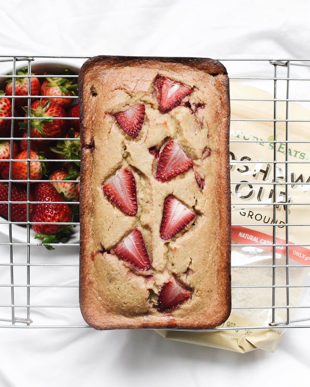 Strawberry Gluten-Free Banana Bread