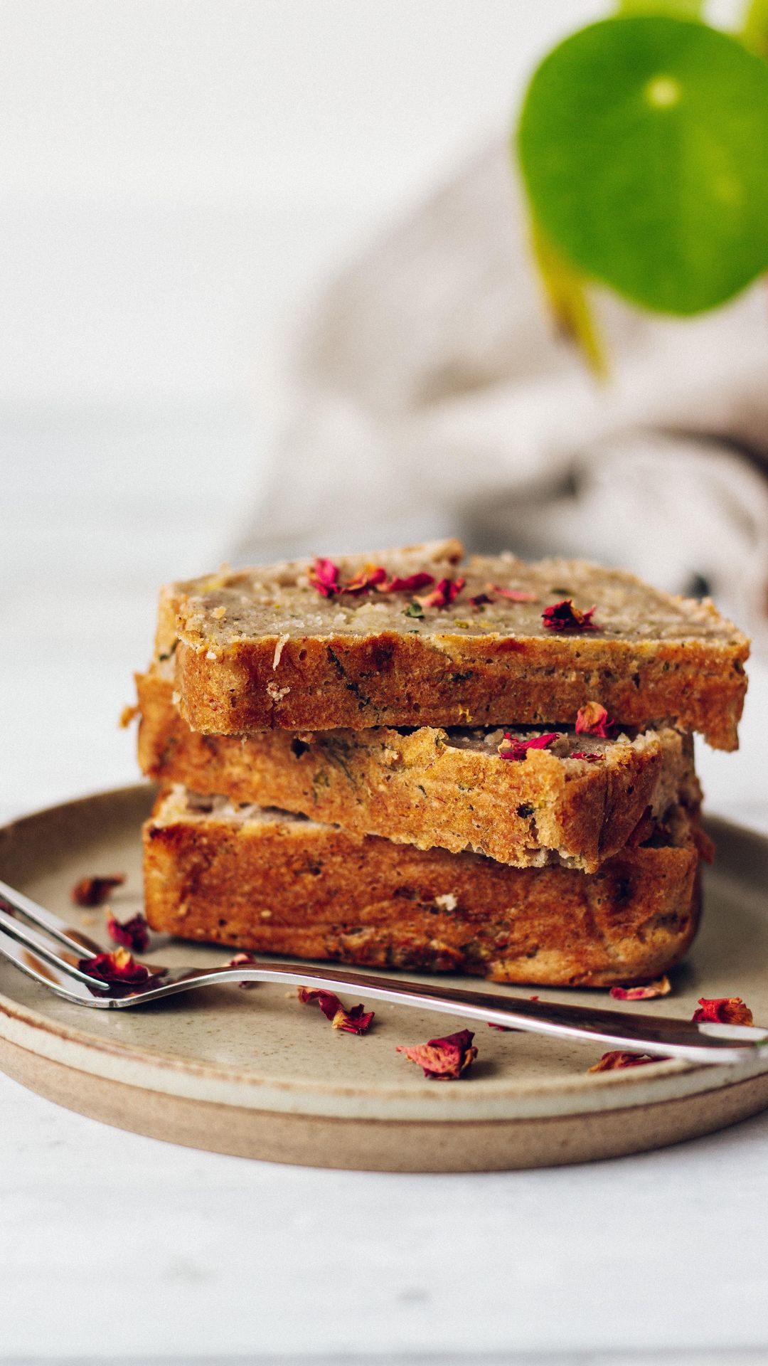 Vegan Banana Bread with Hidden Courgette