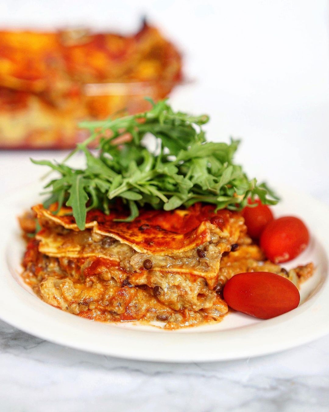 Vegan Lasagna with Creamy Vegetable Cheese Sauce
