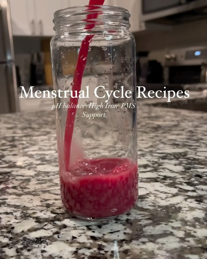 Menstrual Cycle Health Juices