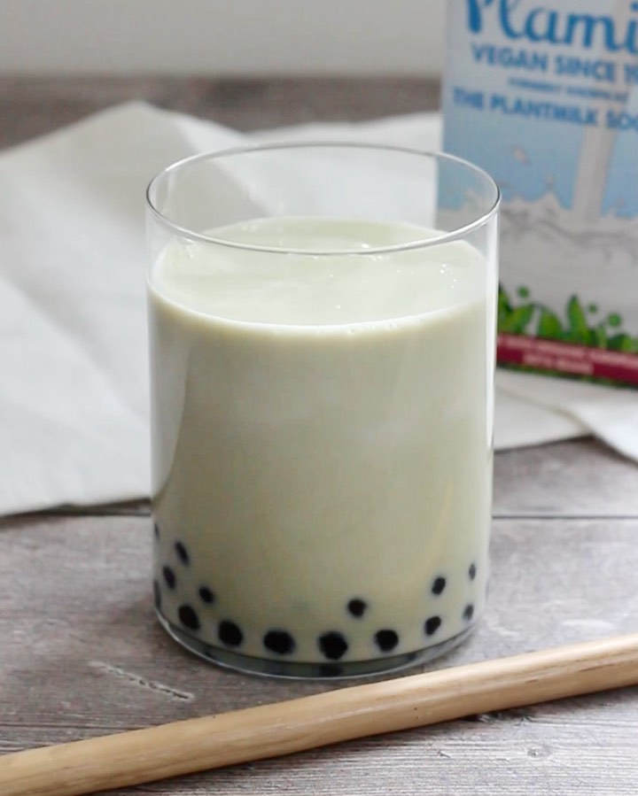 Homemade Matcha Boba Tea