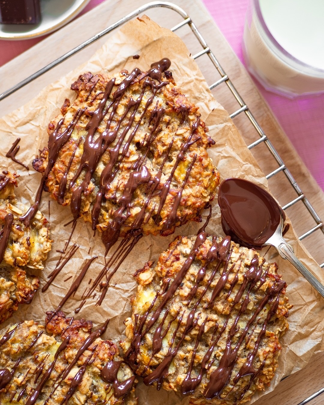 Four-Ingredient Chocolate Peanut Butter Cookies