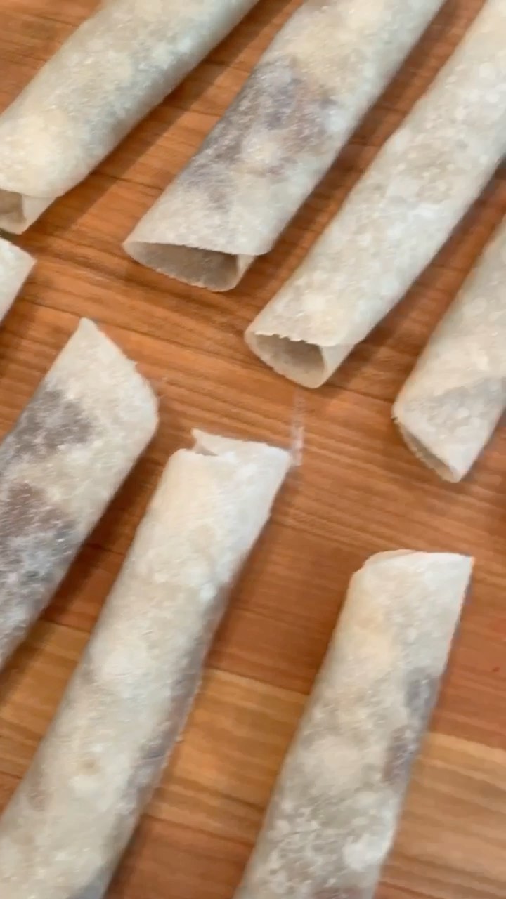 Refried Bean and Sweet Potato Taquitos