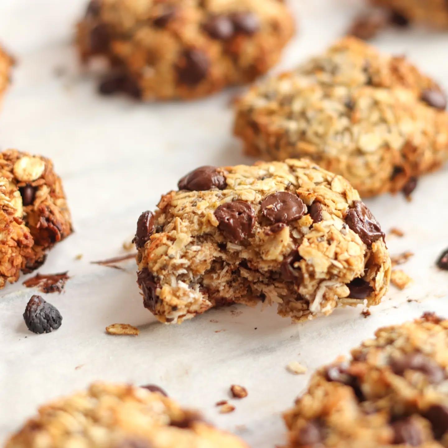 Easy Oatmeal and Banana Cookies