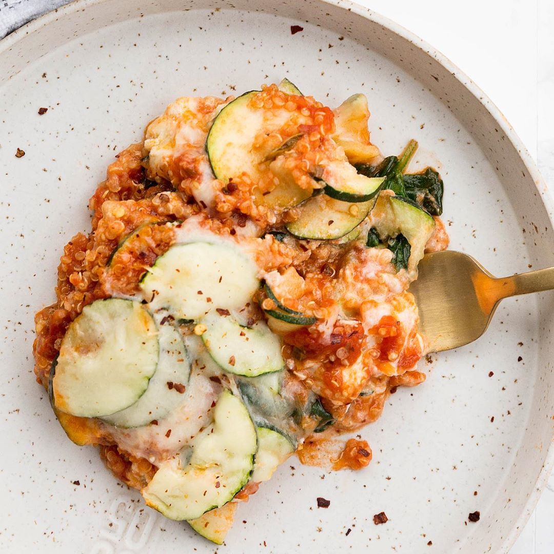 Zucchini and Quinoa Lasagna