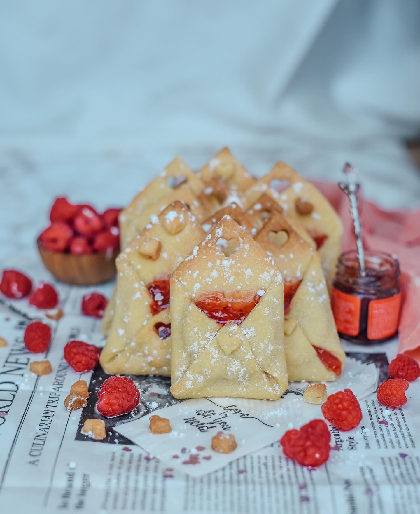 Valentine's Day Jam-Filled Cookies