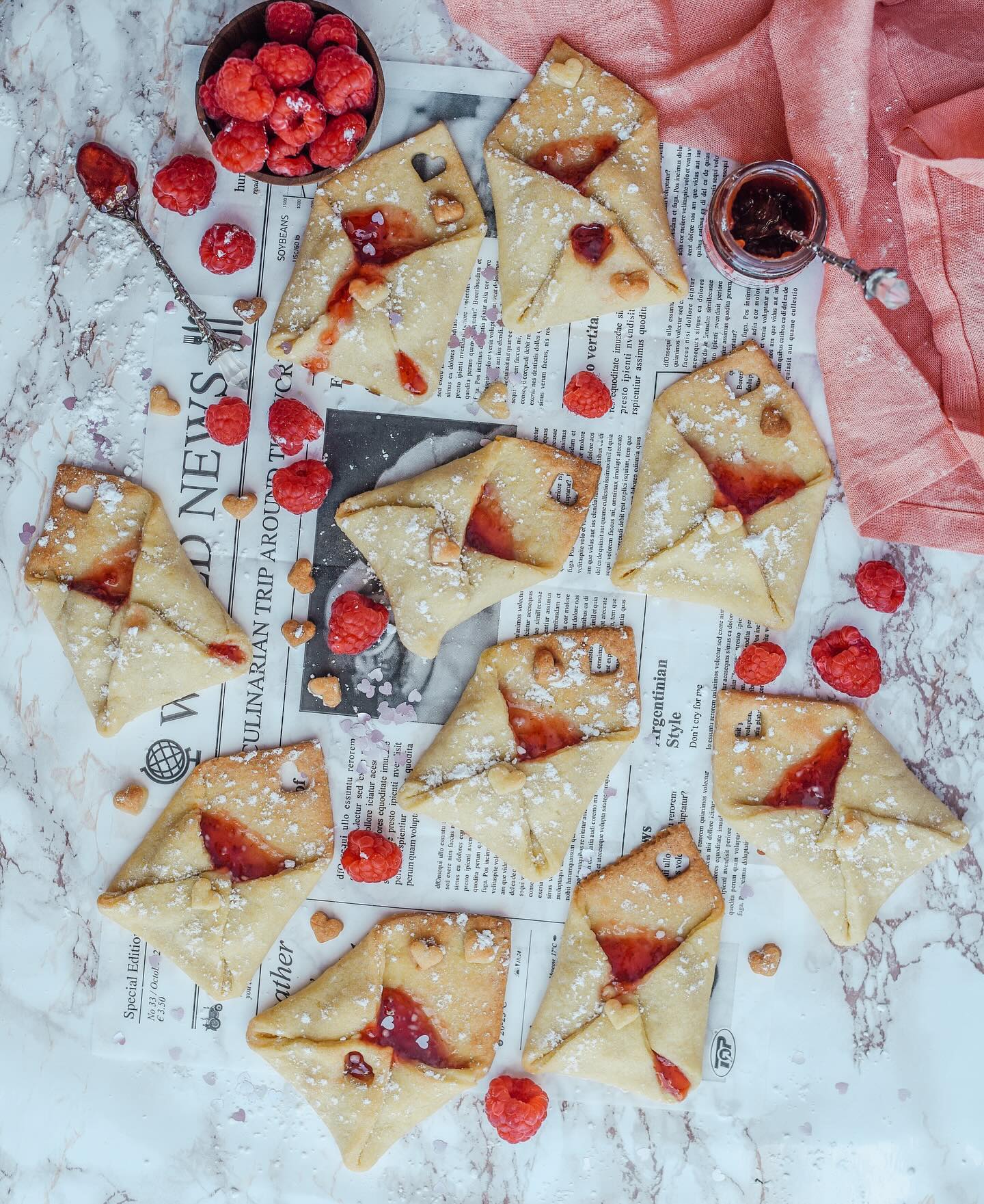 Valentine's Day Jam-Filled Cookies