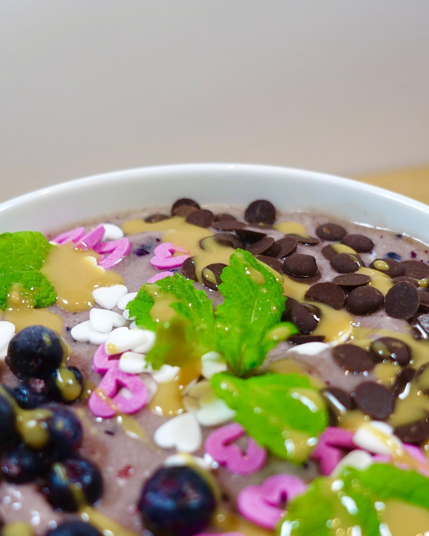 Banana Coconut Blueberry Nicecream