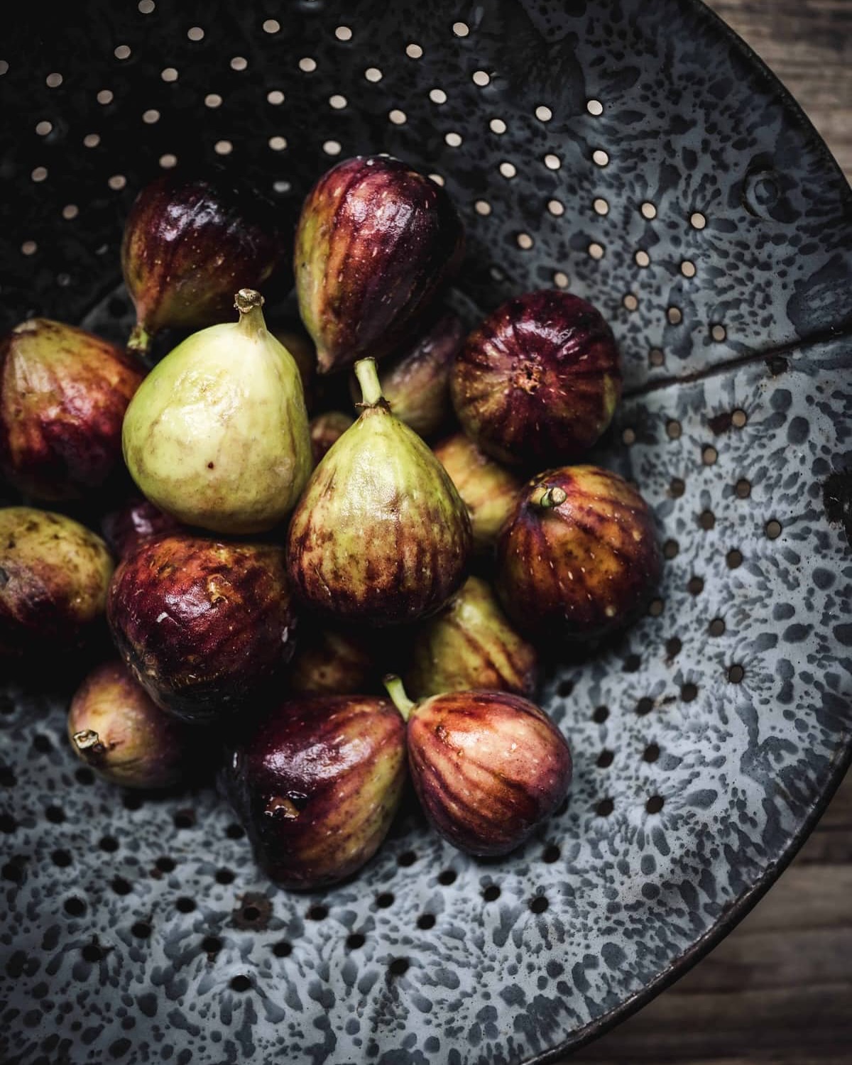 Dark Chocolate Dipped Figs with Flaky Salt