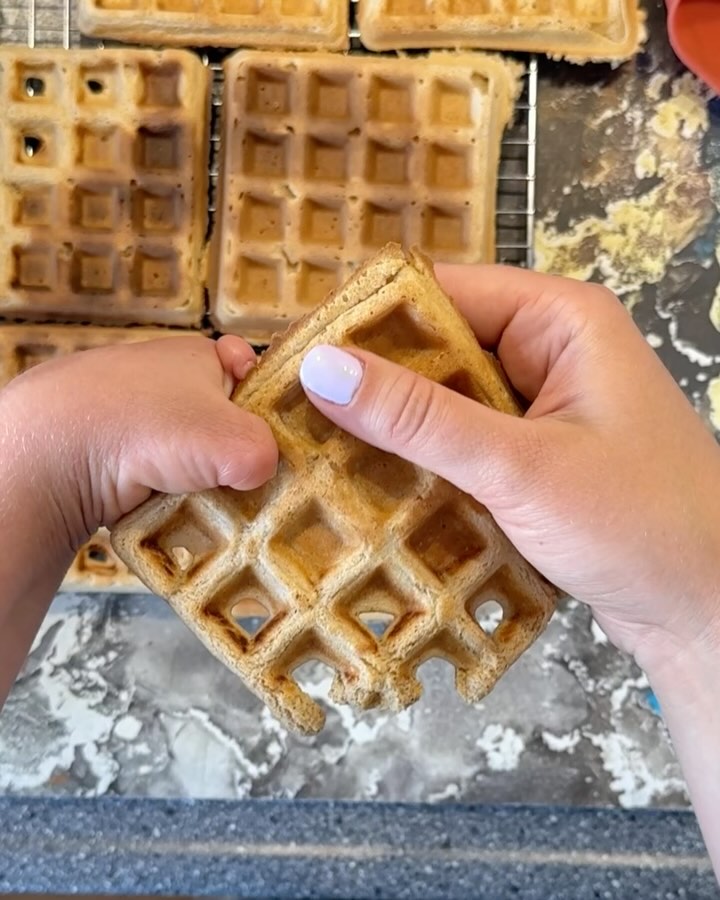 Vegan Gluten-Free Oat Waffles