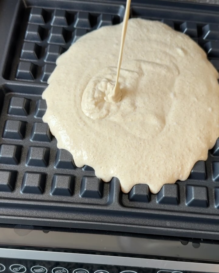 Vegan Gluten-Free Oat Waffles