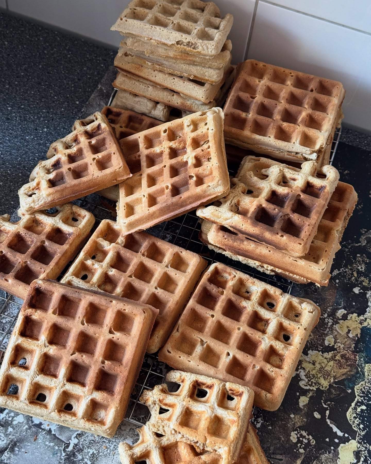 Vegan Gluten-Free Oat Waffles