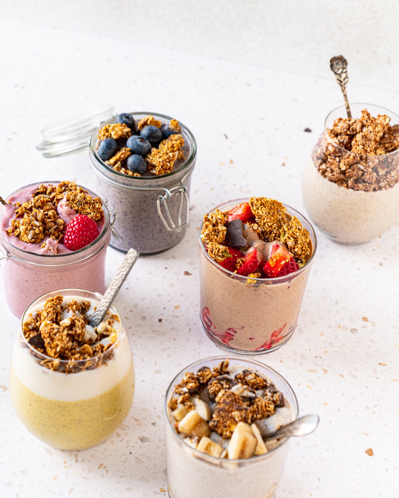 Speculaas Blended Overnight Oats
