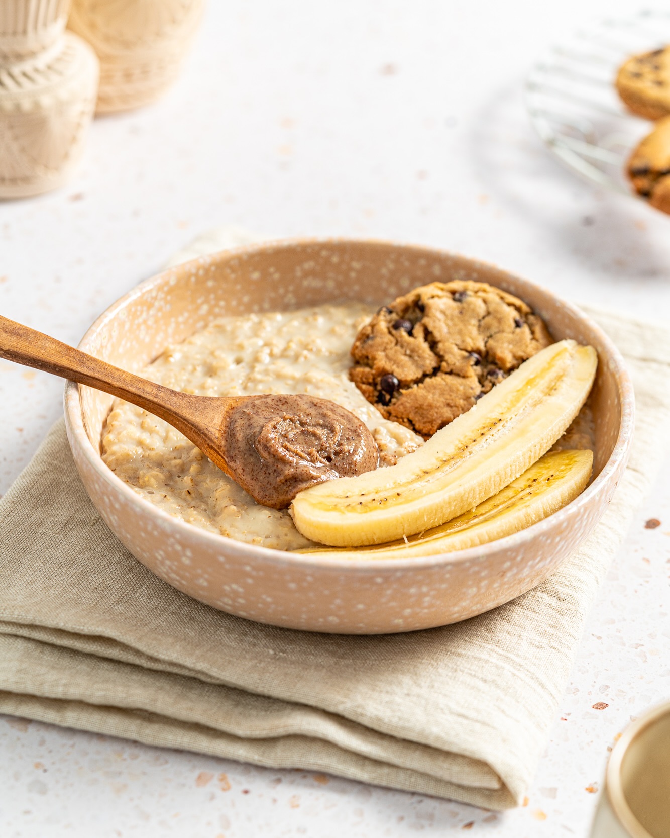 Chocolate Chip Cookie Porridge