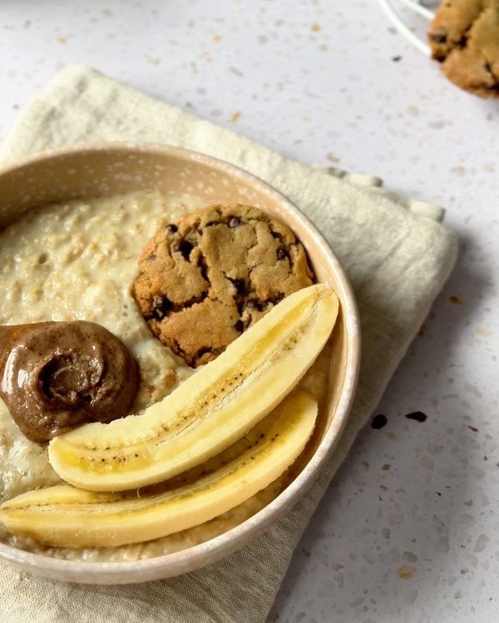 Chocolate Chip Cookie Porridge