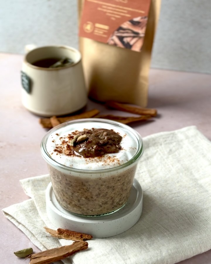 Chai Inspired Overnight Oats