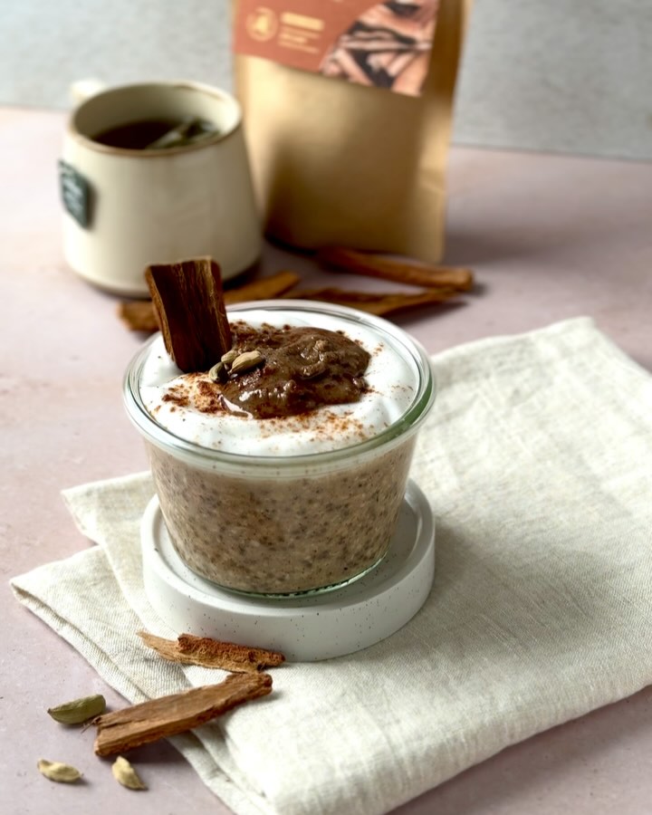 Chai Inspired Overnight Oats