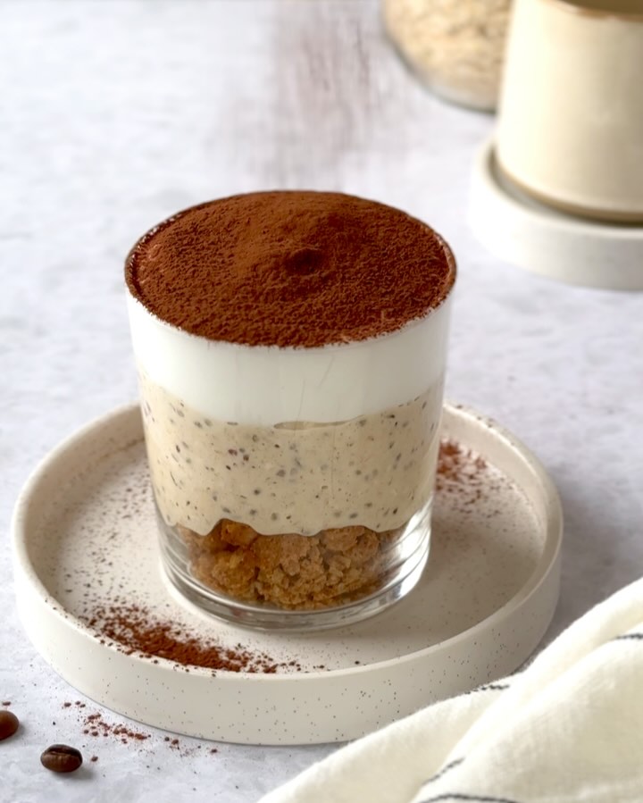 Creamy Tiramisu-Inspired Overnight Oats