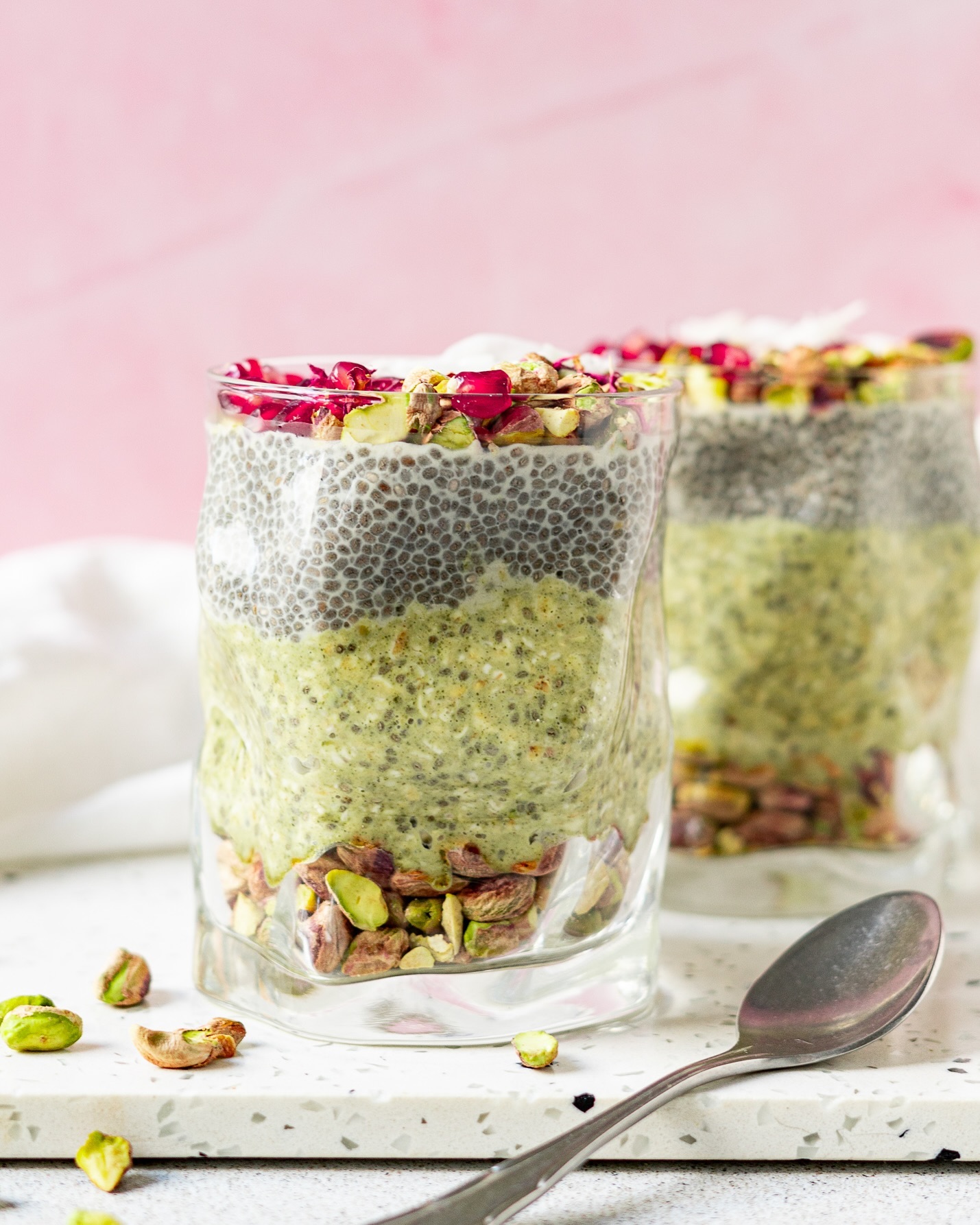 Pistachio Flavored Overnight Oats
