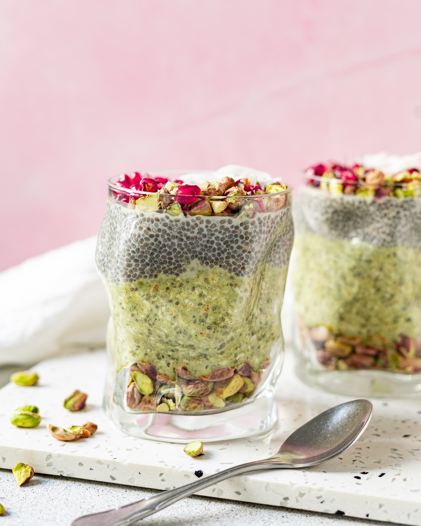 Pistachio Flavored Overnight Oats