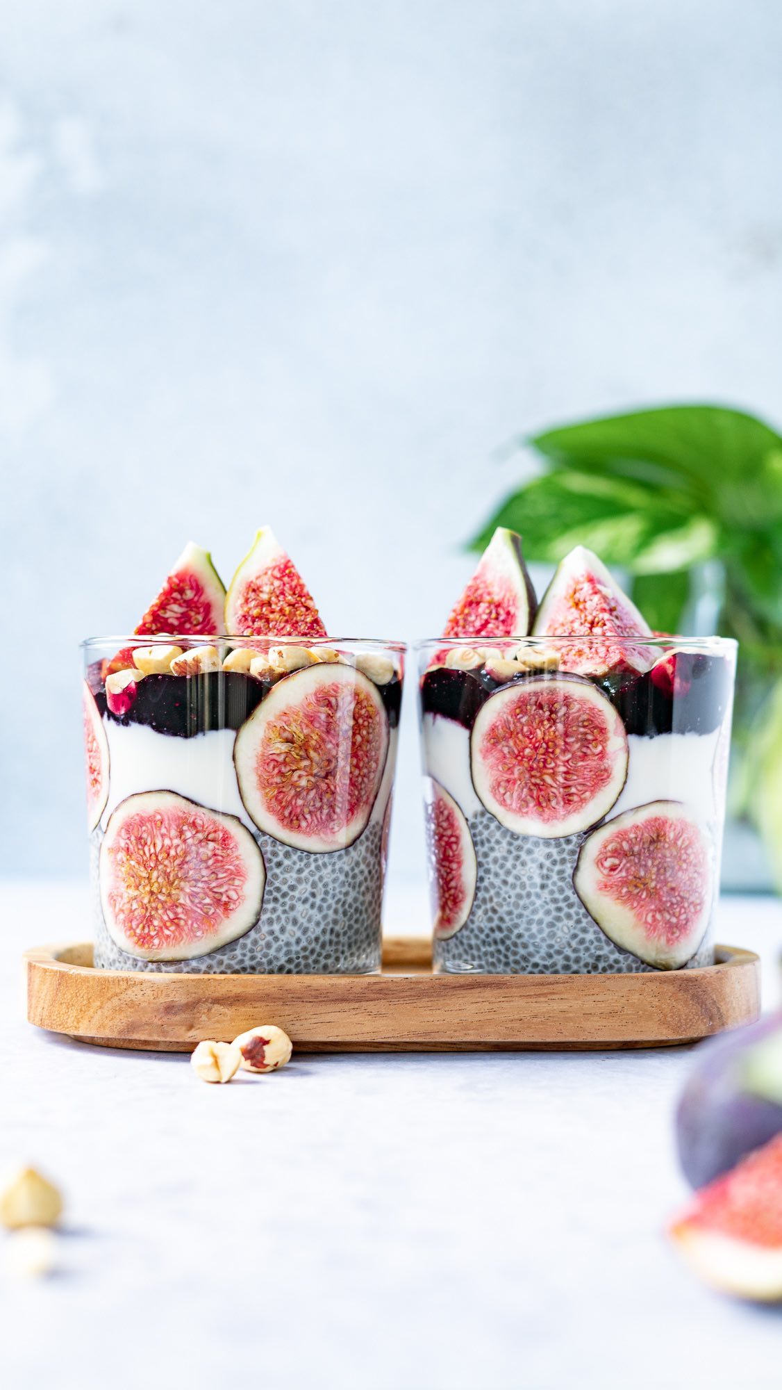 Vanilla Chia Pudding with Fresh Figs