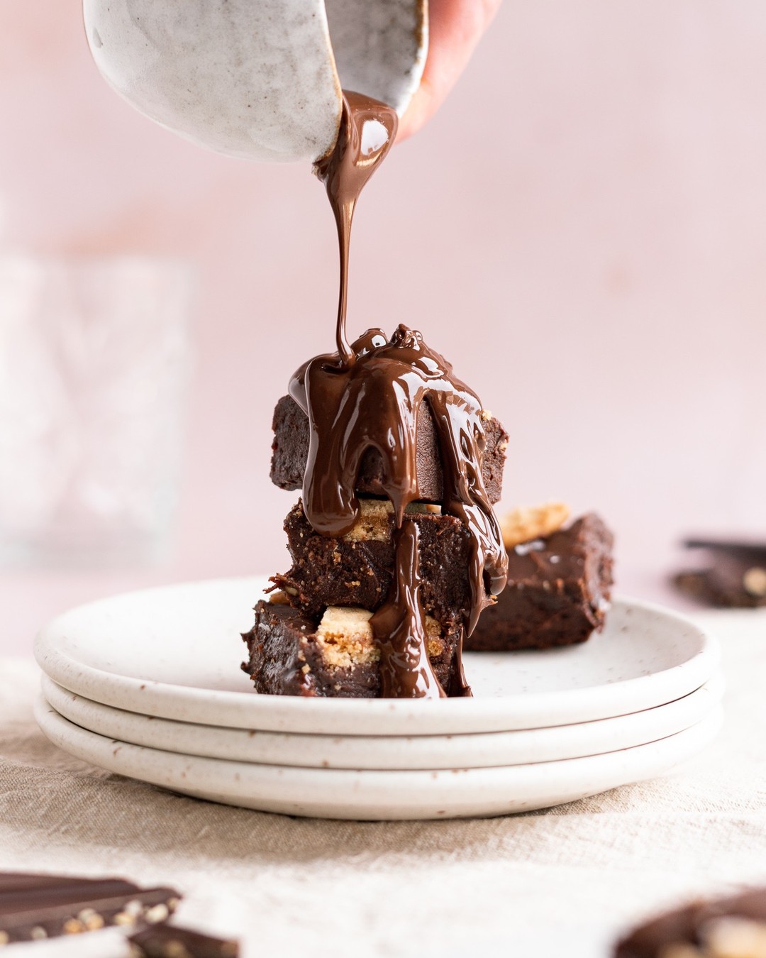 Vegan Almond Sea Salt Fudge