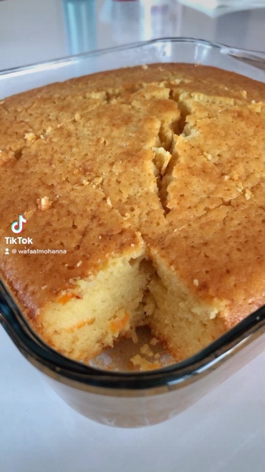 Simple Vegan Orange Cake