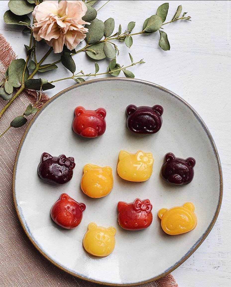 Homemade Vegan Fruit Gummies with Agar Agar