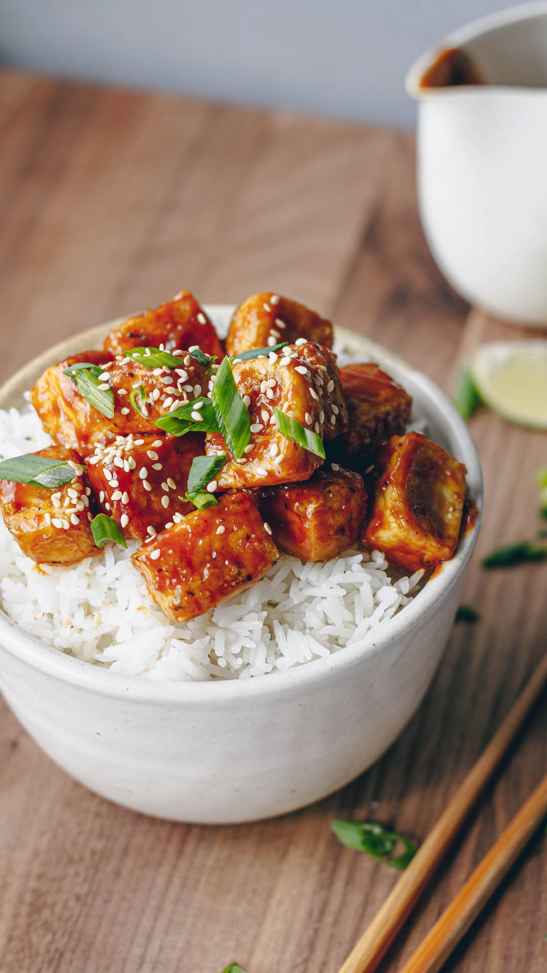 Crispy Baked Tofu Preparation