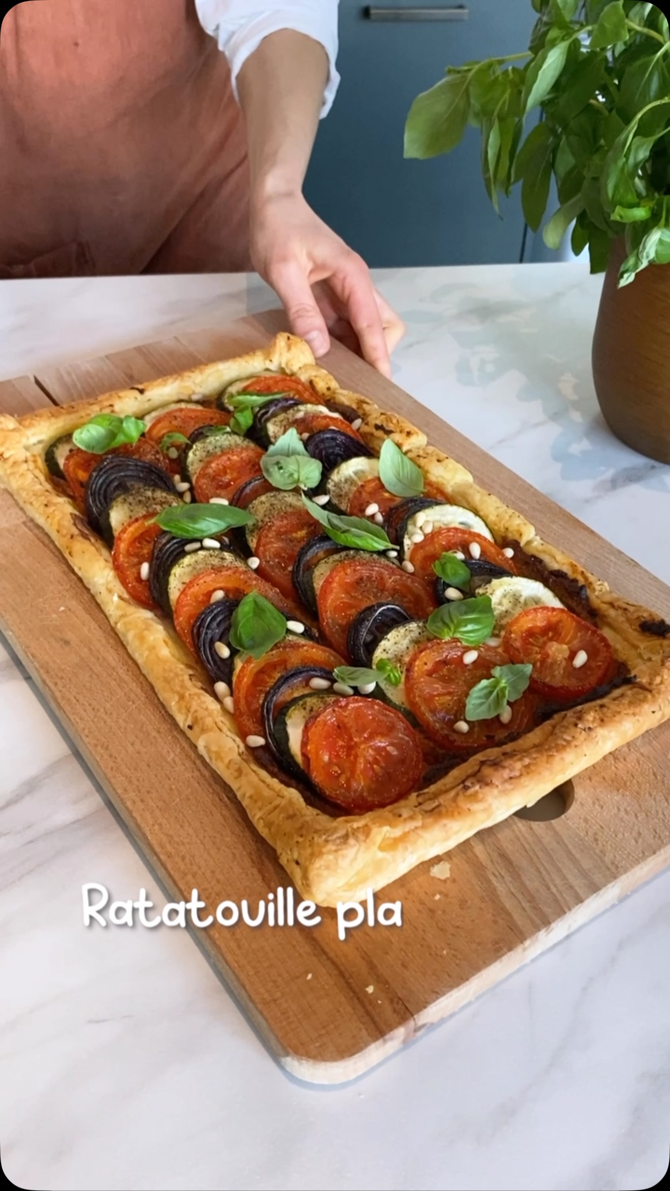 Vegan Ratatouille Sheet Tart