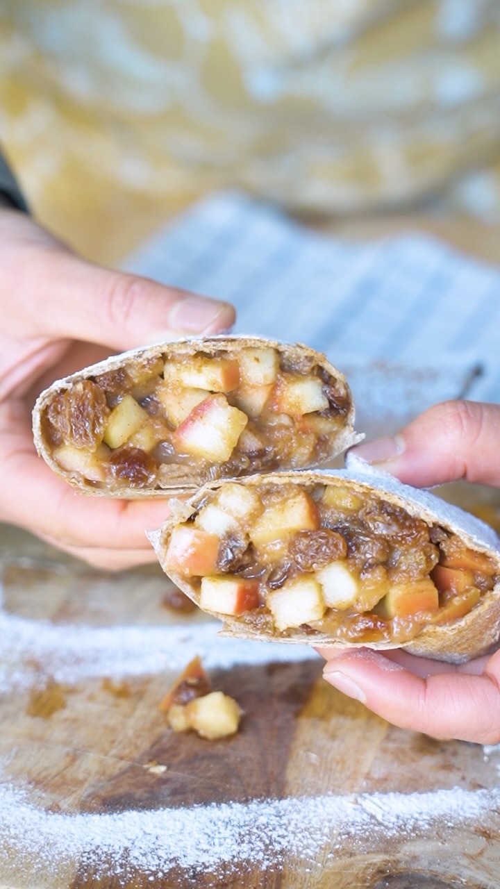 Quick and Healthy Apple Strudel