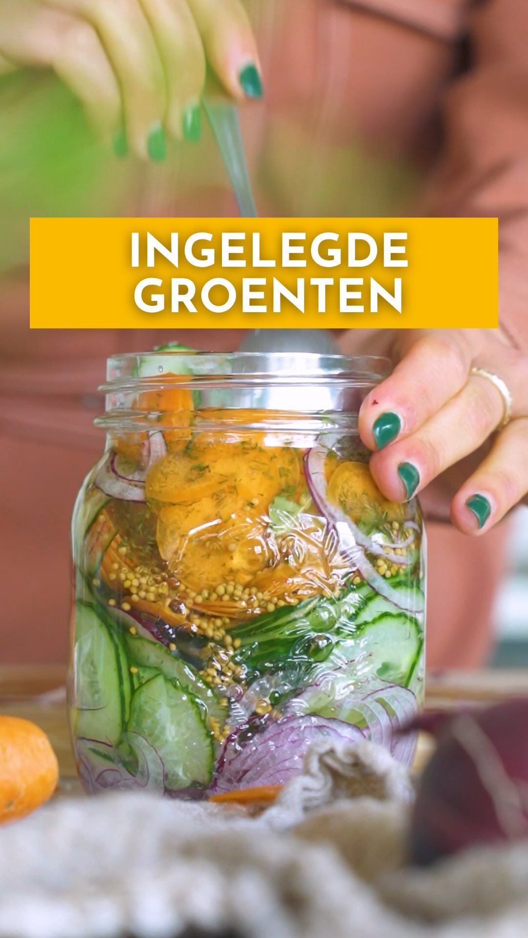 Easy Healthy Pickled Vegetables