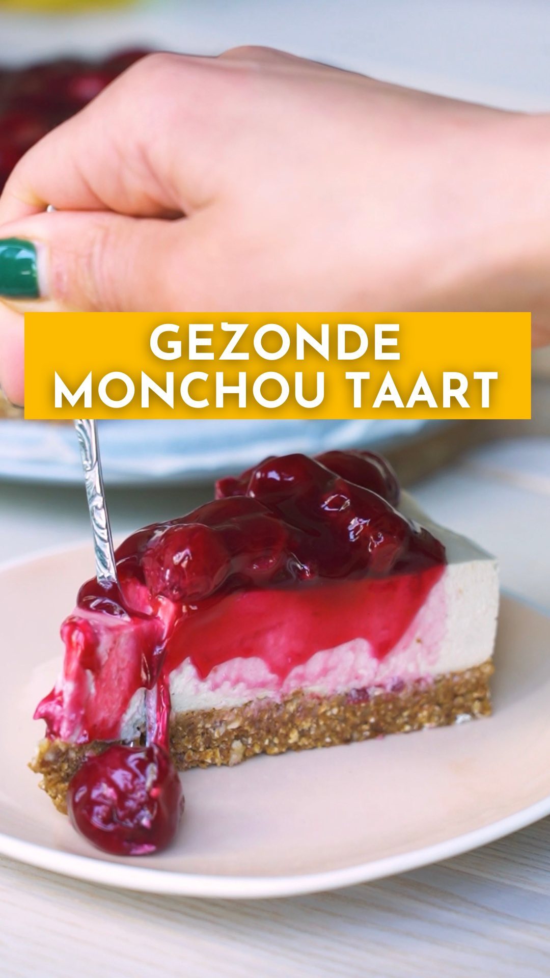 Healthier Vegan Monchou Tart