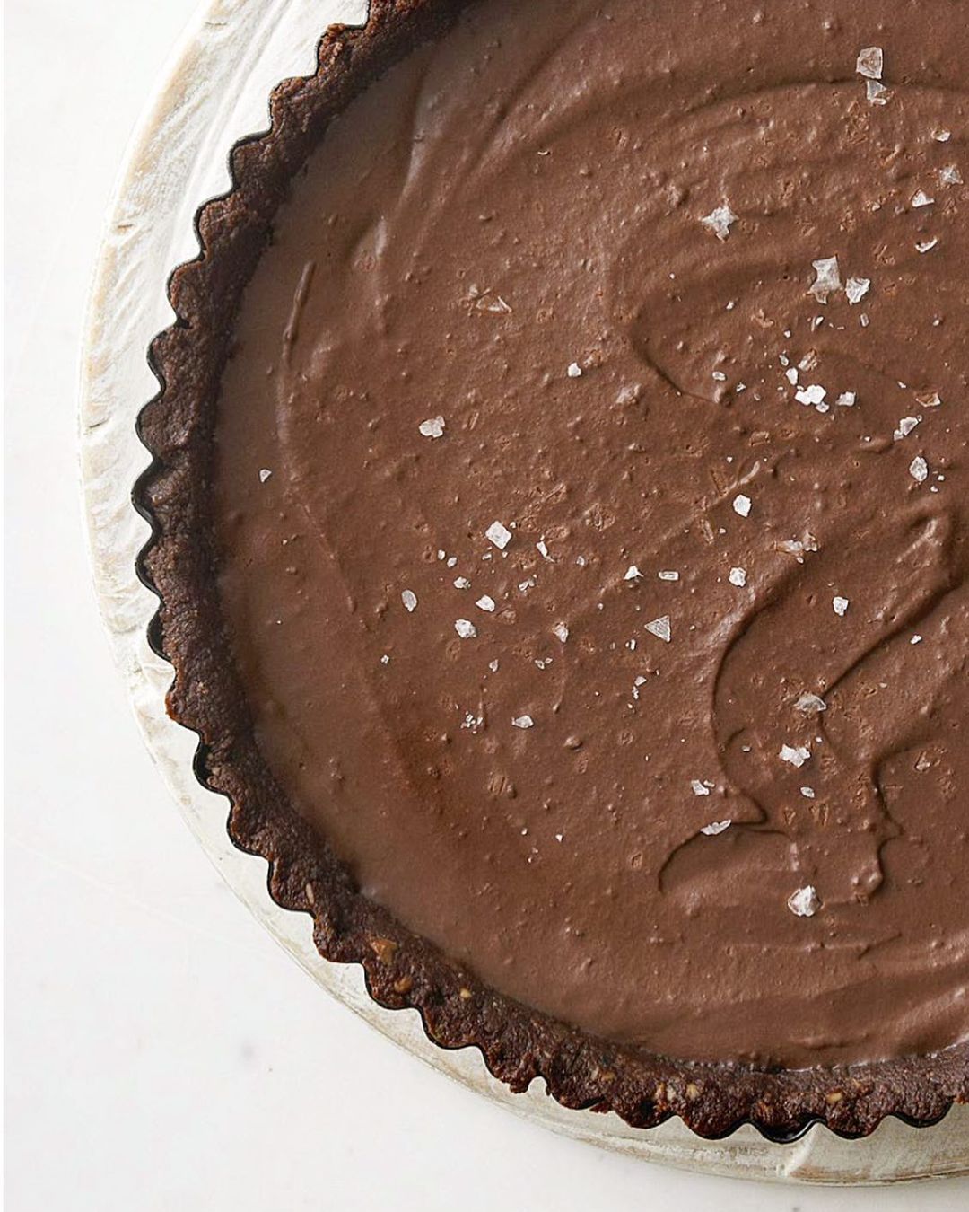 Nut-Free Raw Chocolate Tart