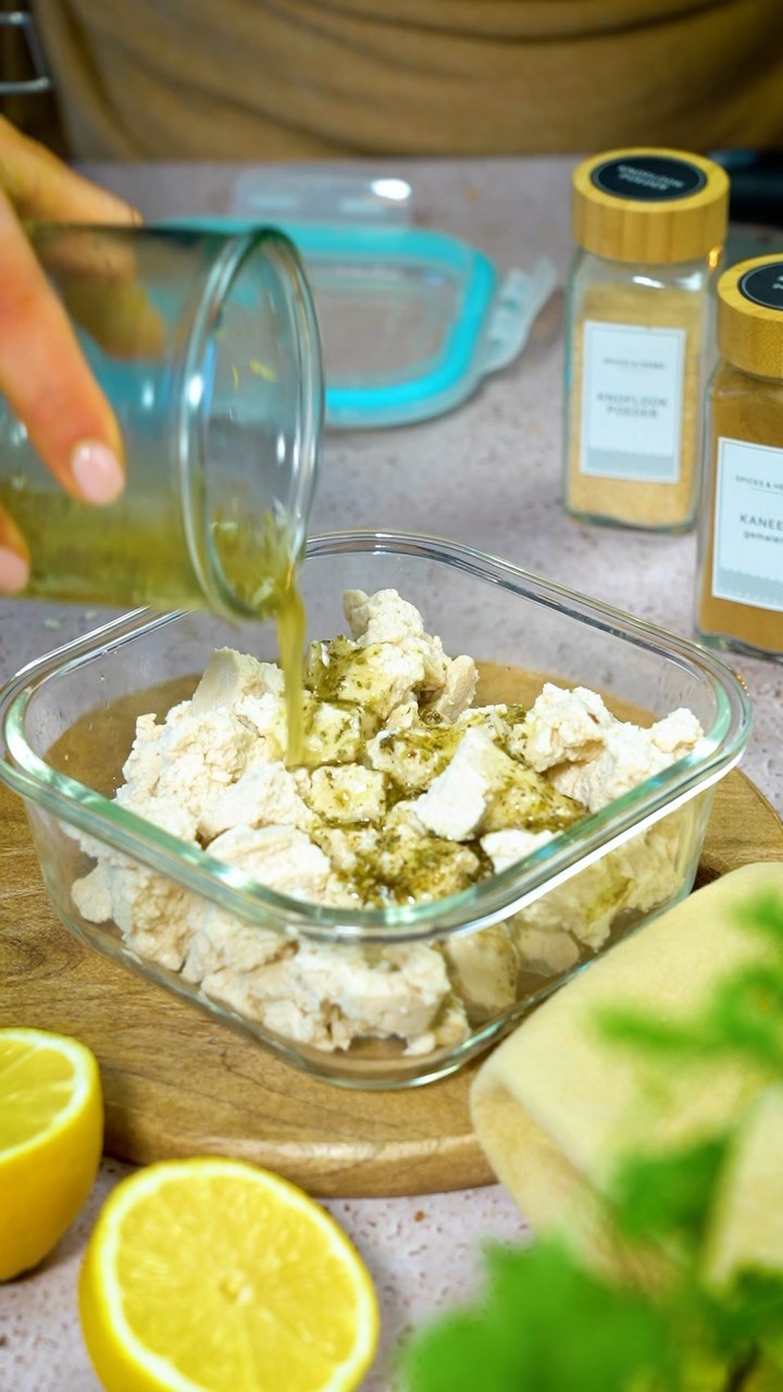 Vegan Tofu Feta Cheese