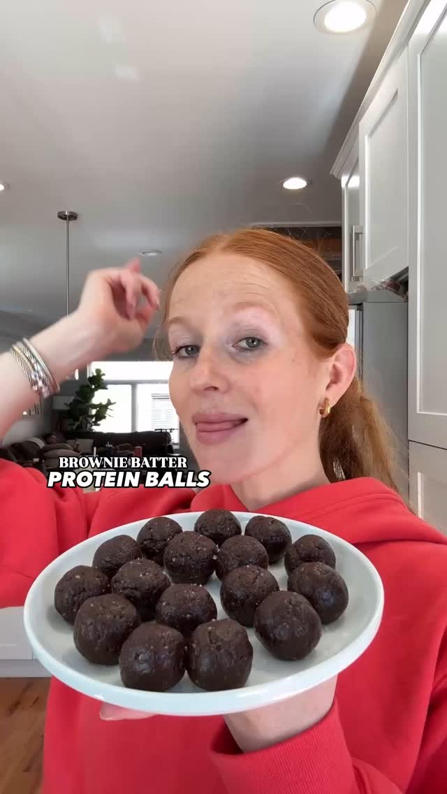Brownie Batter Protein Bites