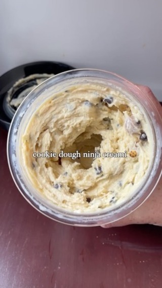 Cookie Dough Ninja Creami Ice Cream