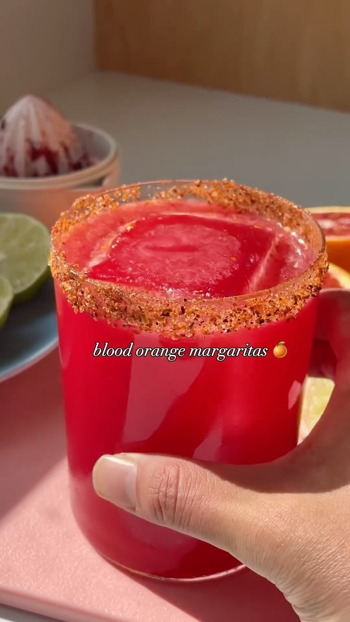 Easy Blood Orange Margaritas