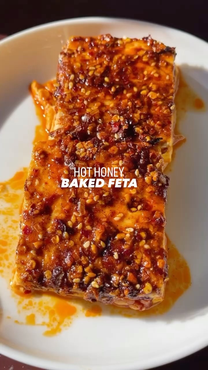 Hot Honey Chili Baked Feta