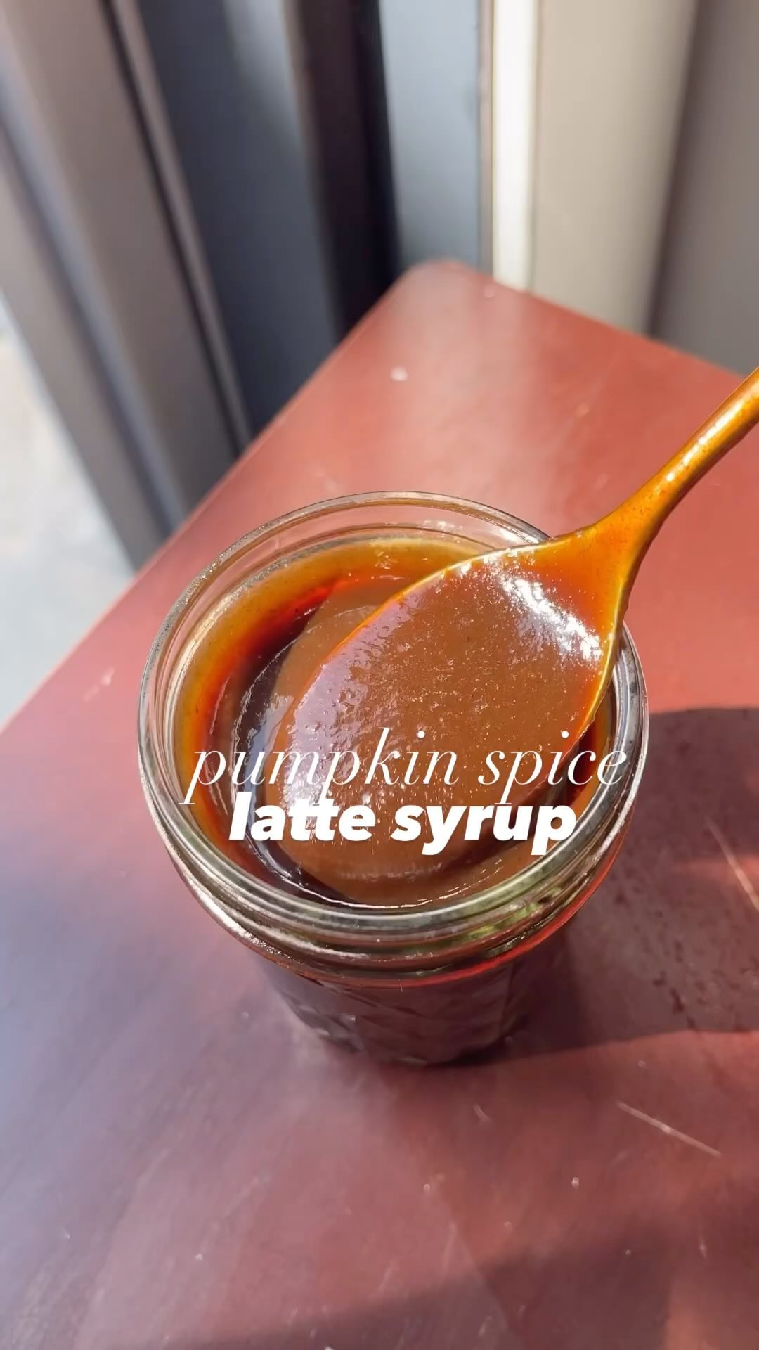 Pumpkin Spice Latte Syrup